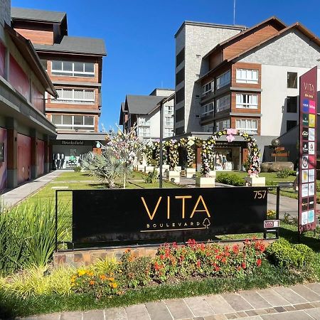 Loft Novo Aconchegante A 500M Da Rua Coberta Gramado Exterior foto