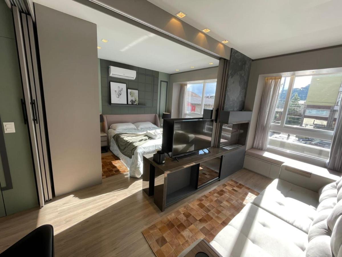 Loft Novo Aconchegante A 500M Da Rua Coberta Gramado Exterior foto