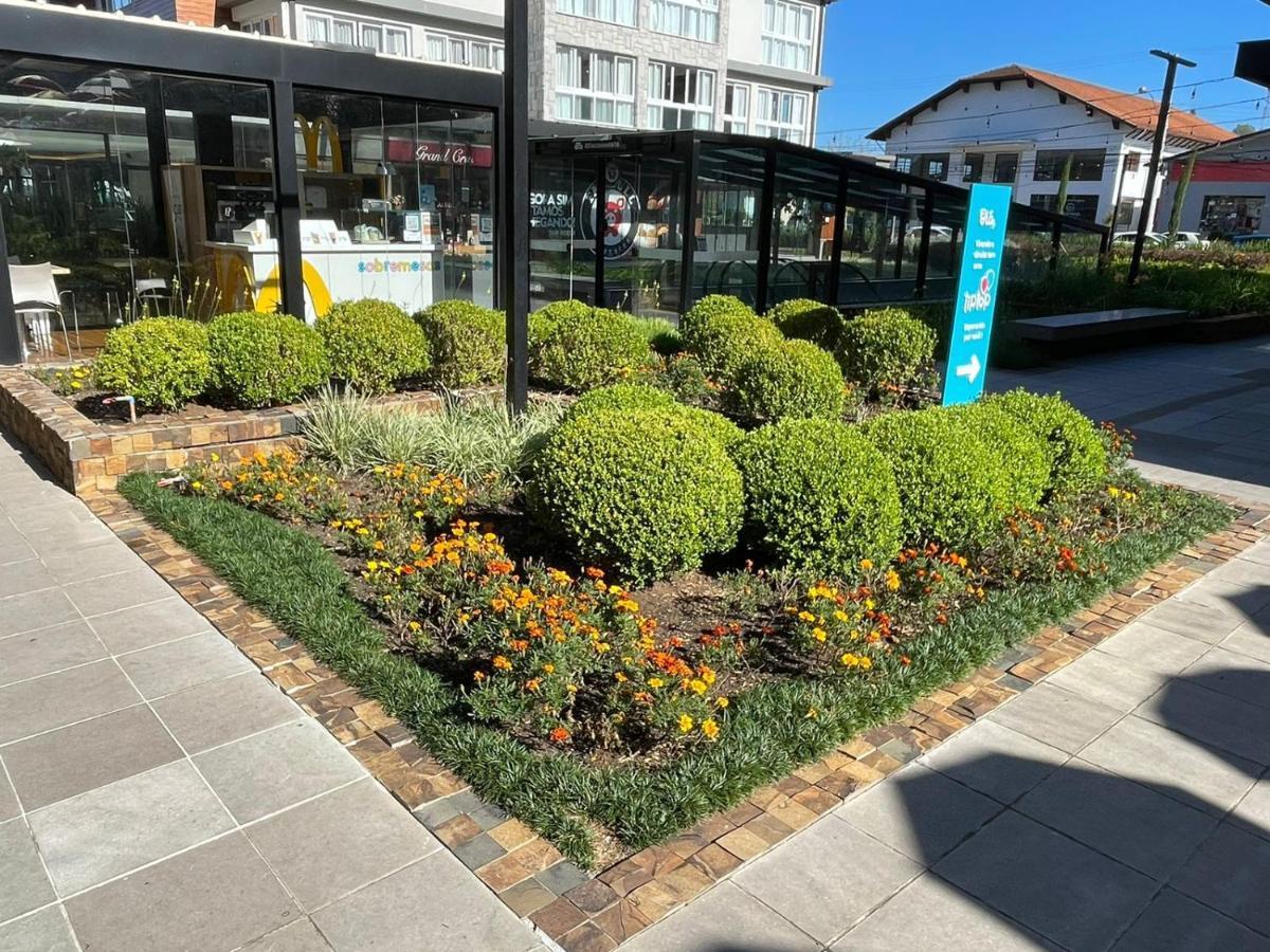 Loft Novo Aconchegante A 500M Da Rua Coberta Gramado Exterior foto