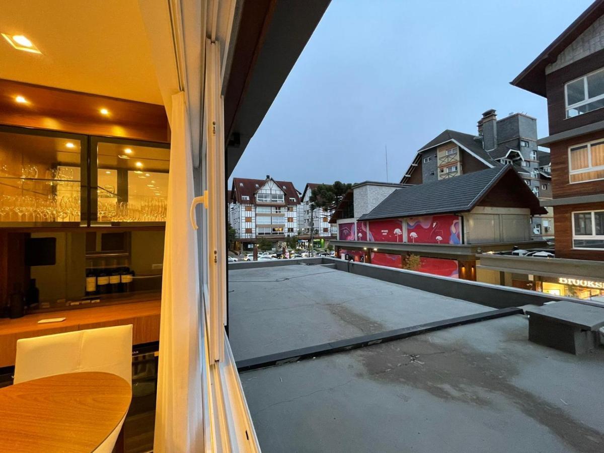 Loft Novo Aconchegante A 500M Da Rua Coberta Gramado Exterior foto